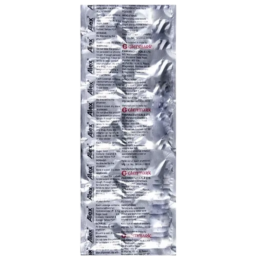 alex cough lozenges tablet 10's